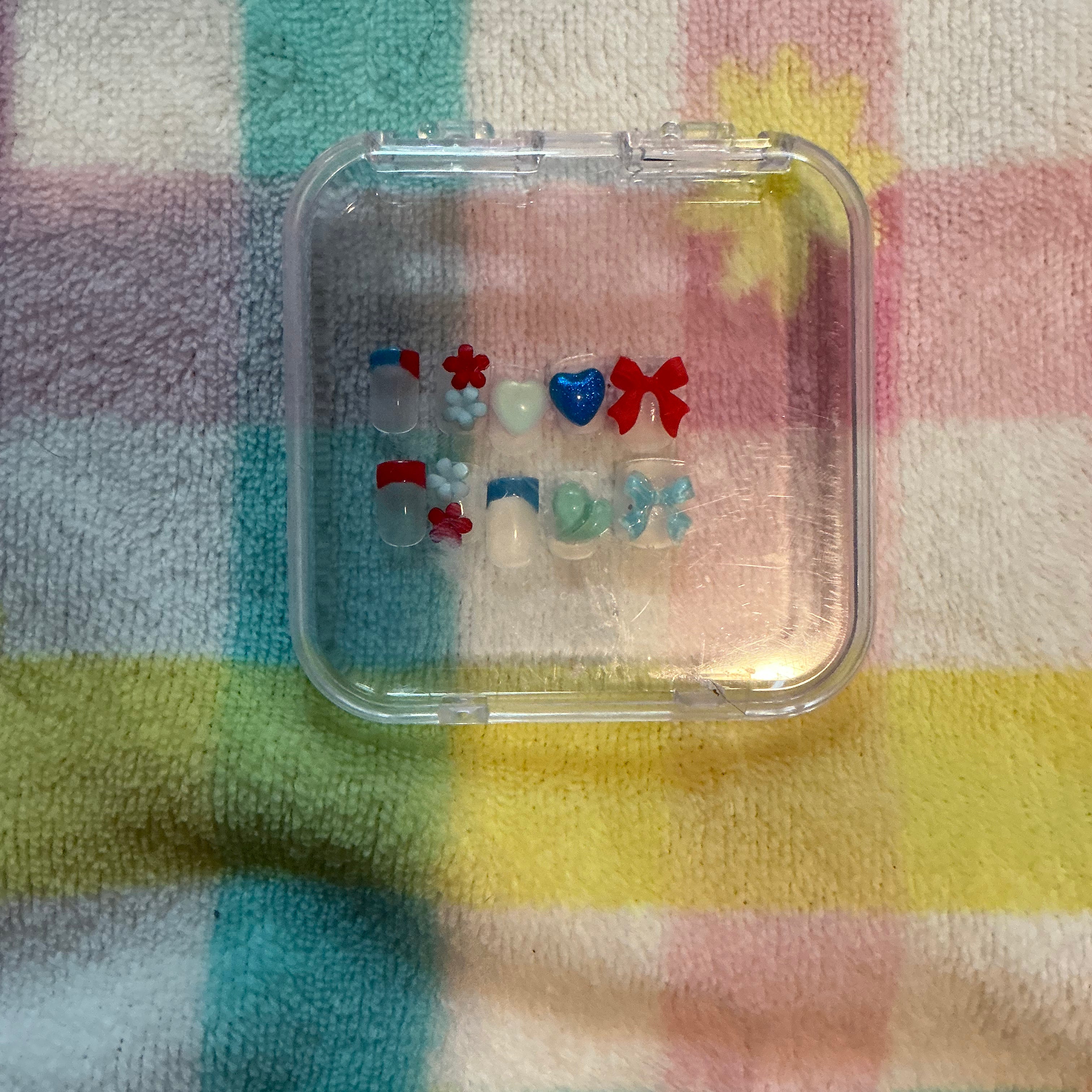 Spiderman Edition Kid Press On Nails